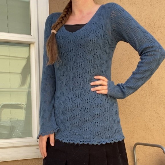 [Smart Set] Blue Sweater - Picture 5 of 8